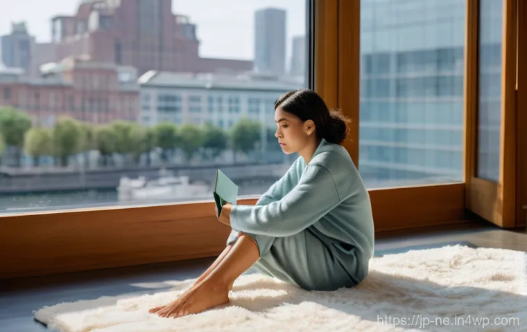 나만의 목표 달성 계획 작성하기 - **Prompt 1: Self-Reflection and Goal Discovery**
    "A serene and thoughtful woman in her late 20s ...