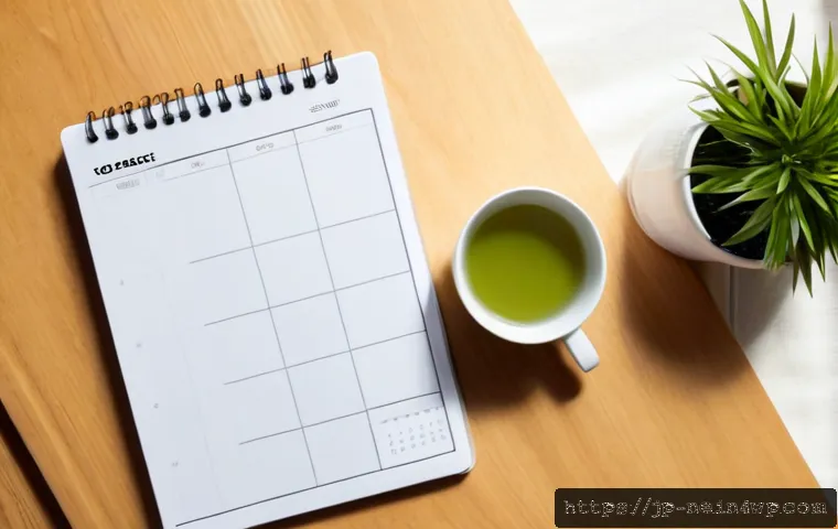 인생 목표 설정을 위한 실용 팁 - Photorealistic overhead view of a Japanese adult at a clean wooden desk thoughtfully setting life go...